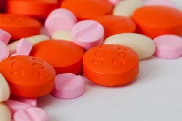 colorful pills