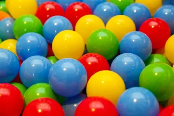 colorful play balls