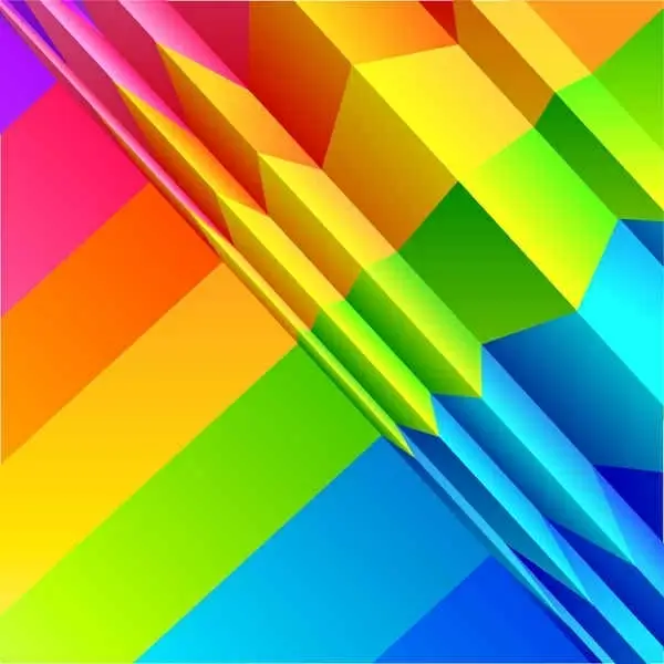 Colorful rainbow background design