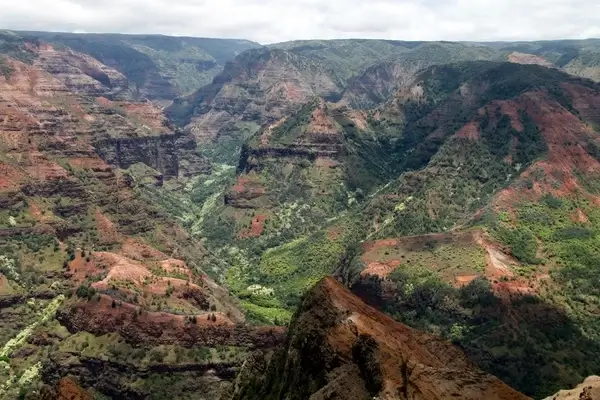 colorful rocky canyon