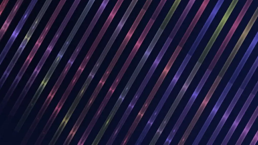 colorful shiny stripes screensaver effect