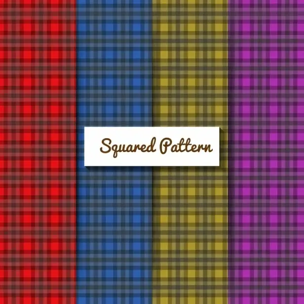 colorful squared pattern background
