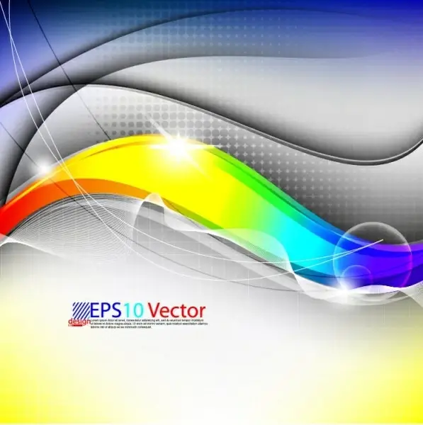 colorful trend background 01 vector
