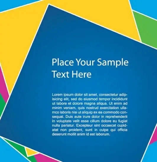 brochure background colorful flat geometric layers decor