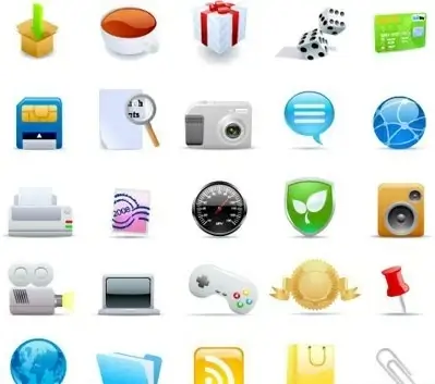 Colorful web icons 2 