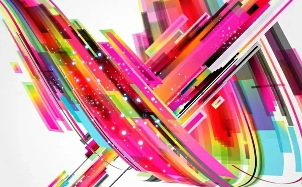 colourful abstract background 3d curved style