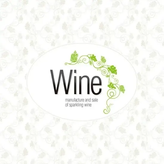 wine advertising background grapes sketch flat vignettes decor