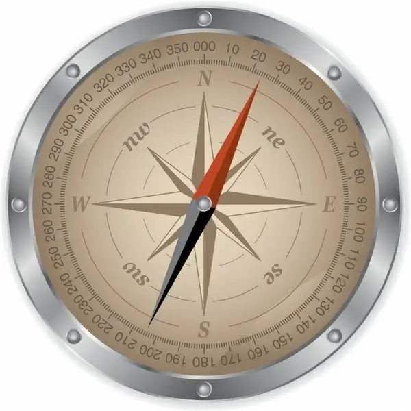 compass backgroundmodern closeup design