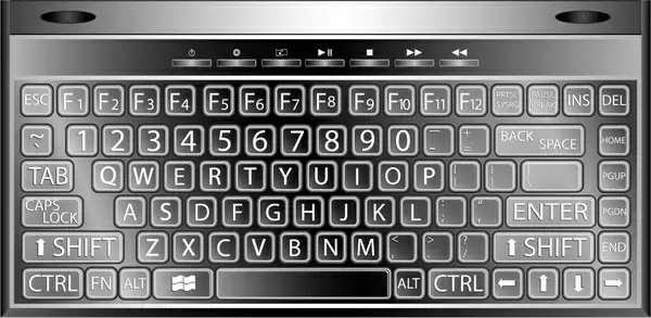 keyboard background shiny flat grey design