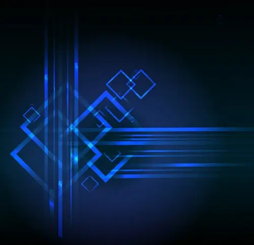 concept dark blue technical vector background