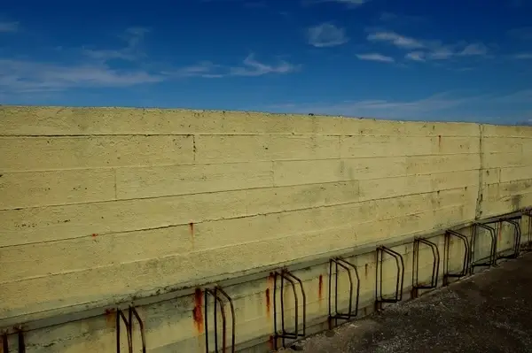 concrete against the sky