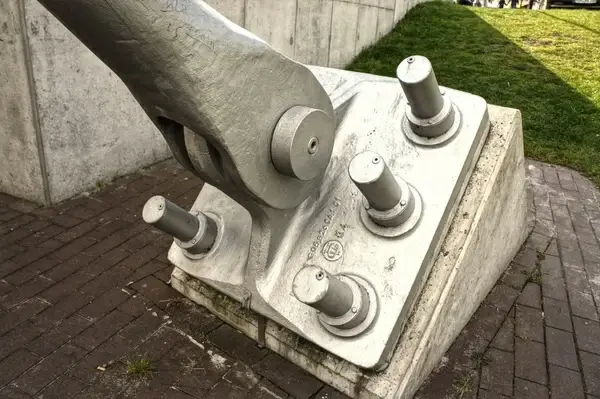 connection iron metal