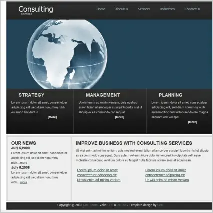 Consulting Services Template