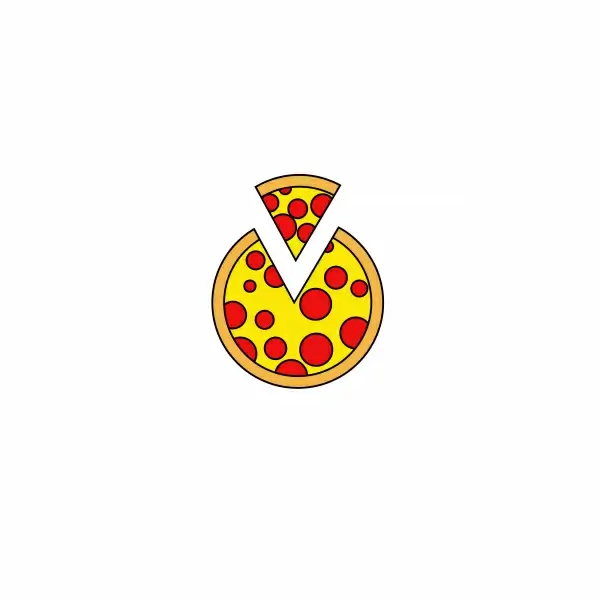 coolest victor pizza icon