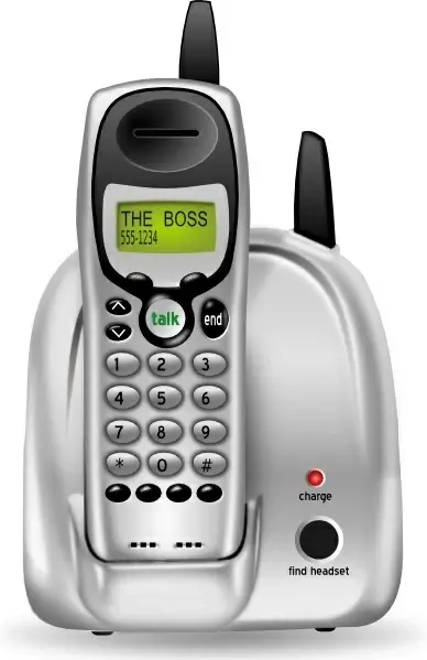 Cordless Phone clip art