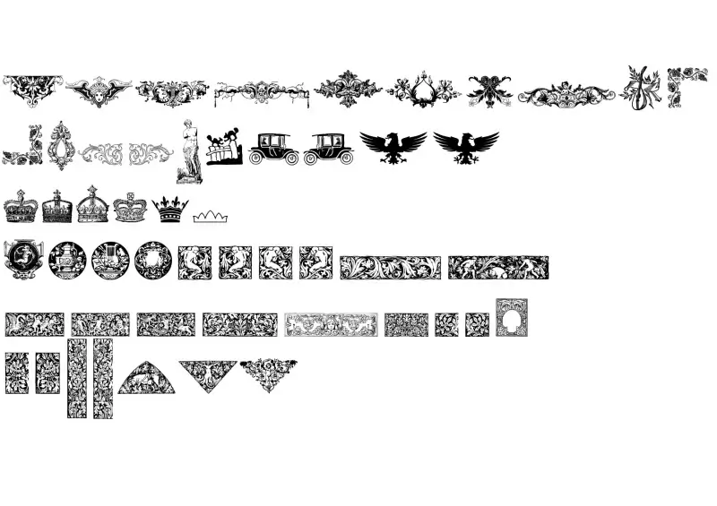 Cornucopia of Dingbats Four 
