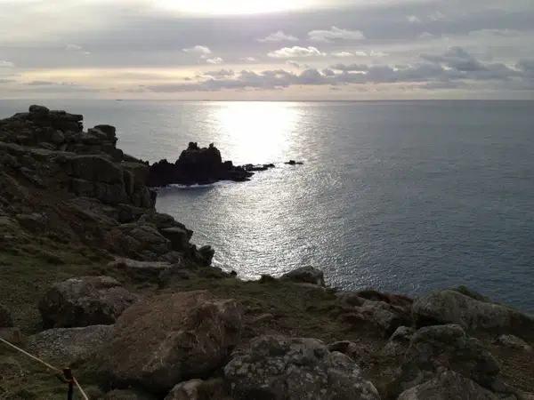 cornwall sea rocky coast
