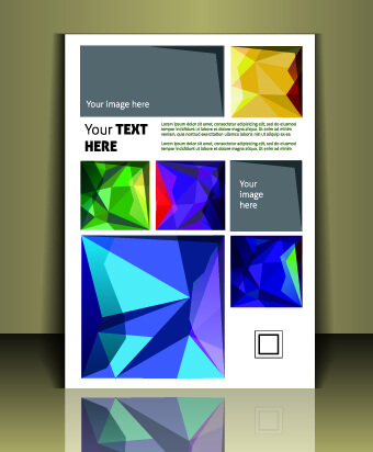 cover brochure design vector set 