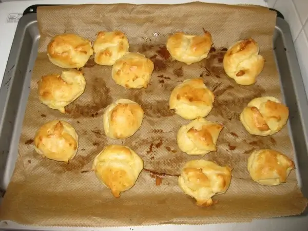 cream puff bake baking tray
