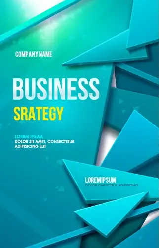 creative business cover templates vector set 