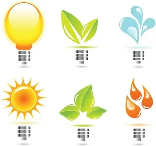 creative light bulb icon vector