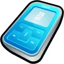 Creative Zen Micro Blue