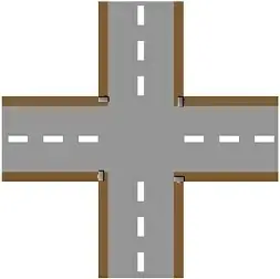 Crossroad plain