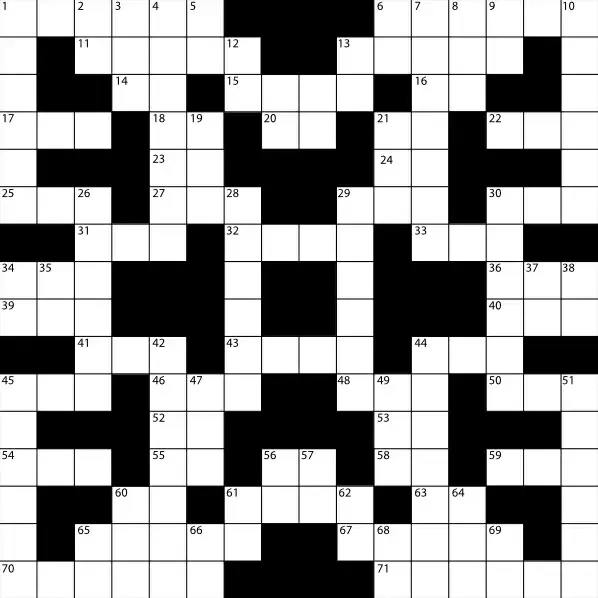 Crossword Puzzle clip art