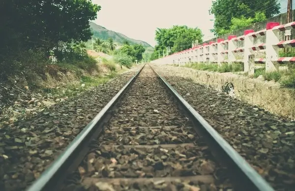 curve direction distance journey light line nature