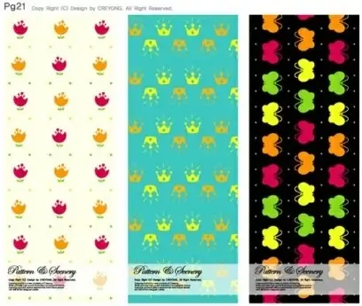 cute background series vector