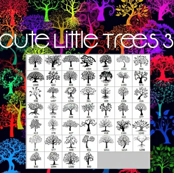 cute little trees 3