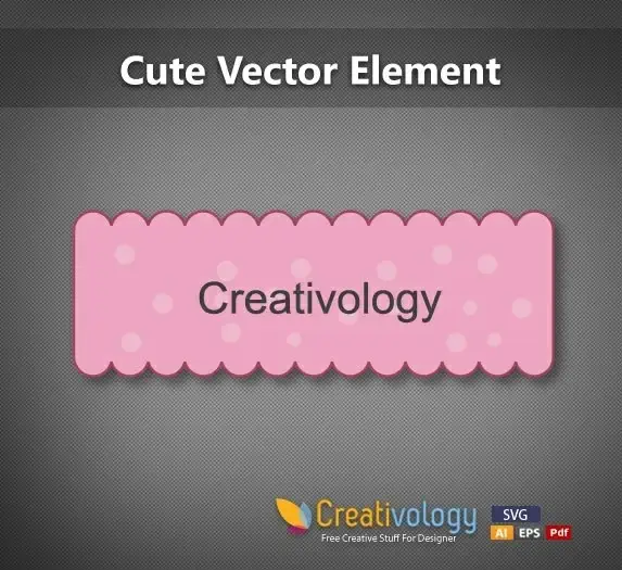 Cute Vector Element  