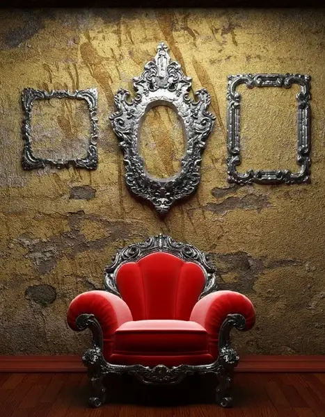 dark furnishings definition picture
