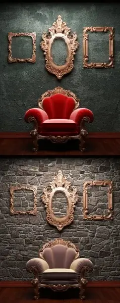 dark furnishings definition picture