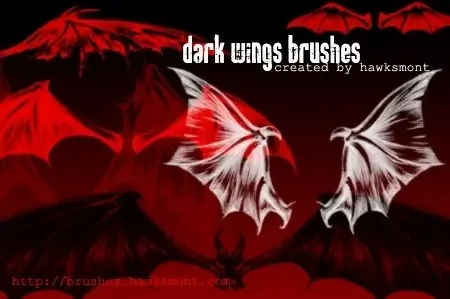 Dark Wings Brushes