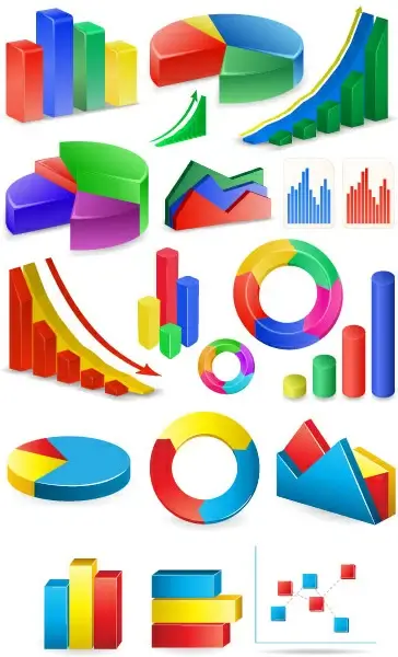 data statistics icon vector