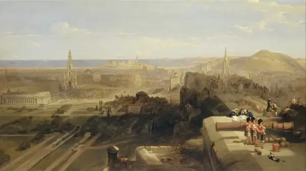 david roberts landscape art