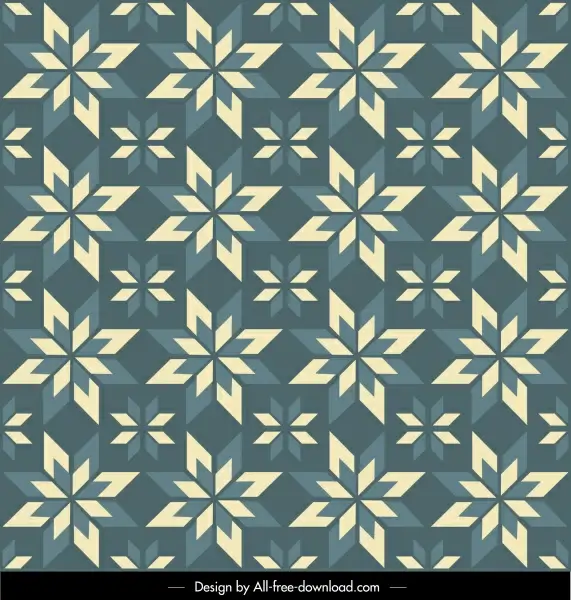 decor pattern template repeating symmetrical illusion decor