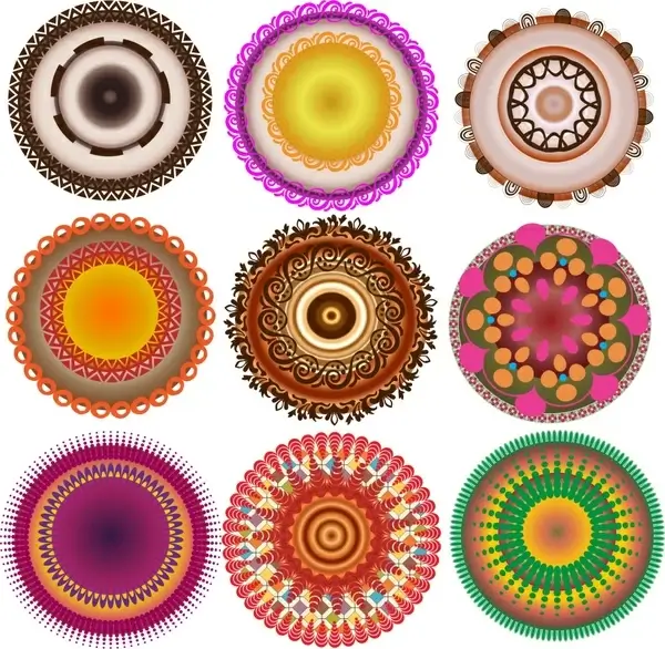 decorative circles