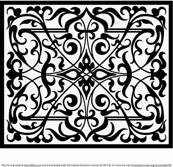 decorative ornamental panel