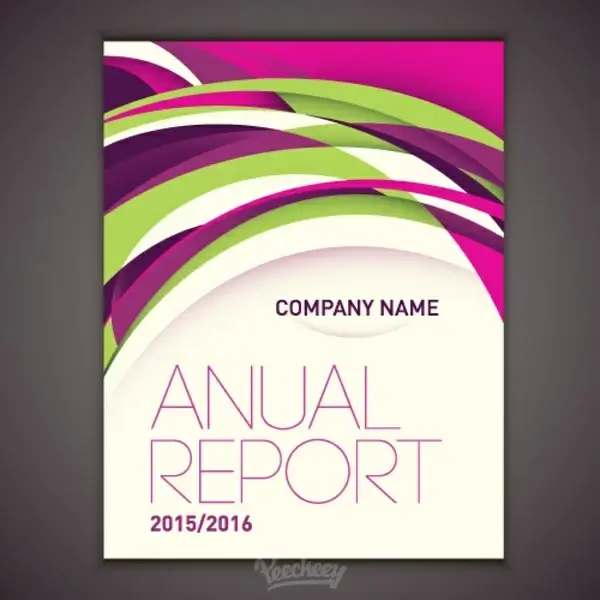 design for annual report cover