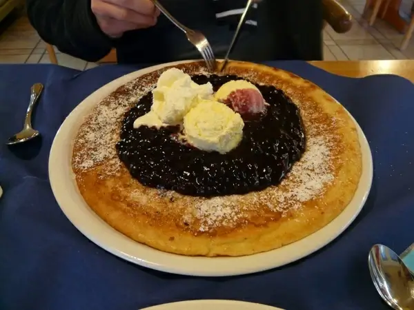 dessert eat pancake