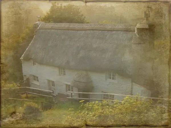 devon cottage textured