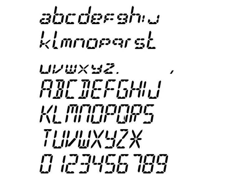 Digital Dismay Font in truetype .ttf opentype .otf format free and easy