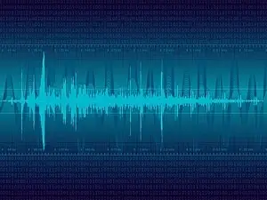 digital sound wave vector