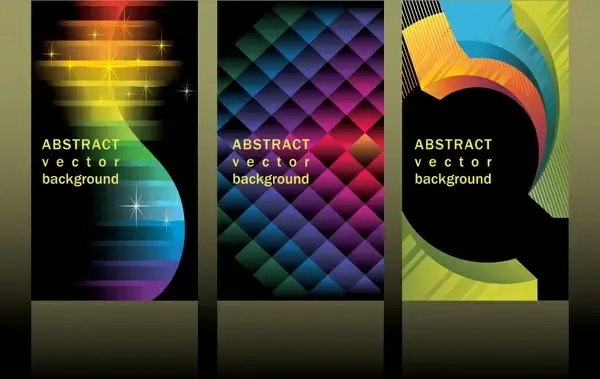 abstract background templates sparkling colorful modern design