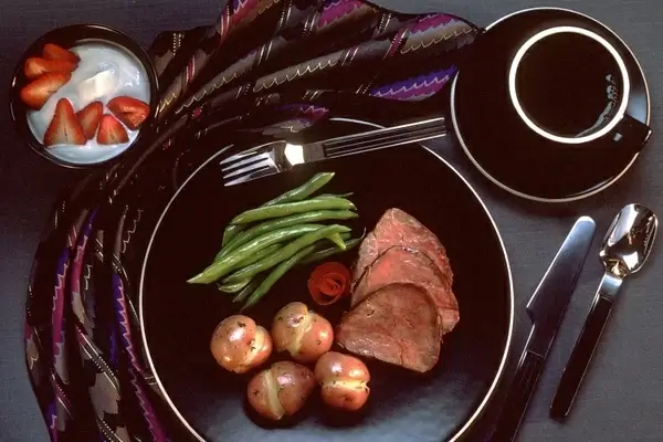 dinner beef potatoes