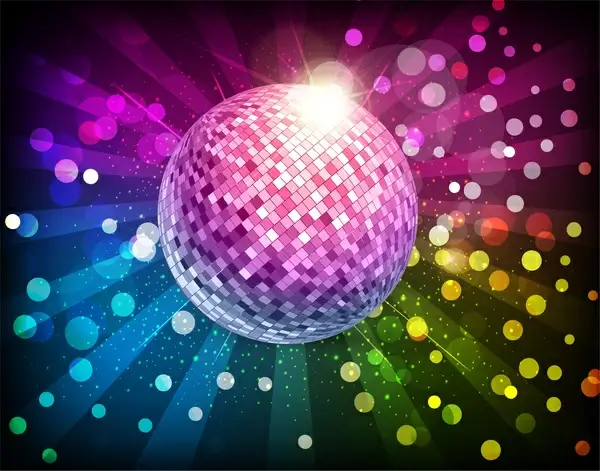disco ball illustration
