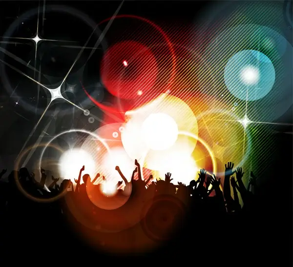 disco party abstract background