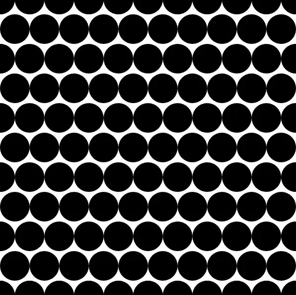 Dots Offset Radius 5 Pattern clip art
